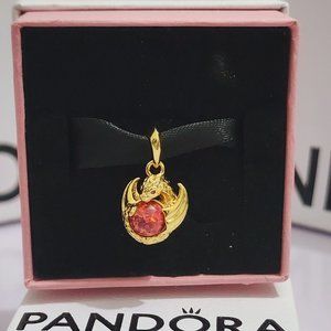 Pandora Game of Thrones Dragon Fire Dangle Charm